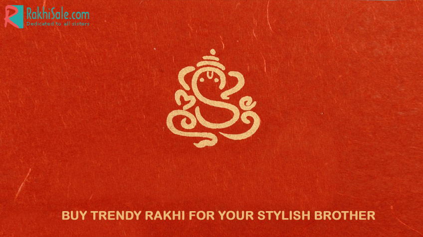Buy Trendy Rakhi for  your stylish brother
